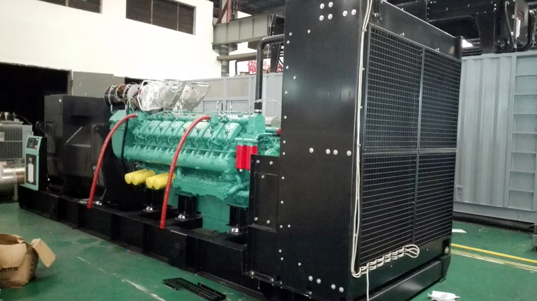 热烈祝贺老子有钱lzyq88高压发电机顺利通过“泰豪电源”测试应用