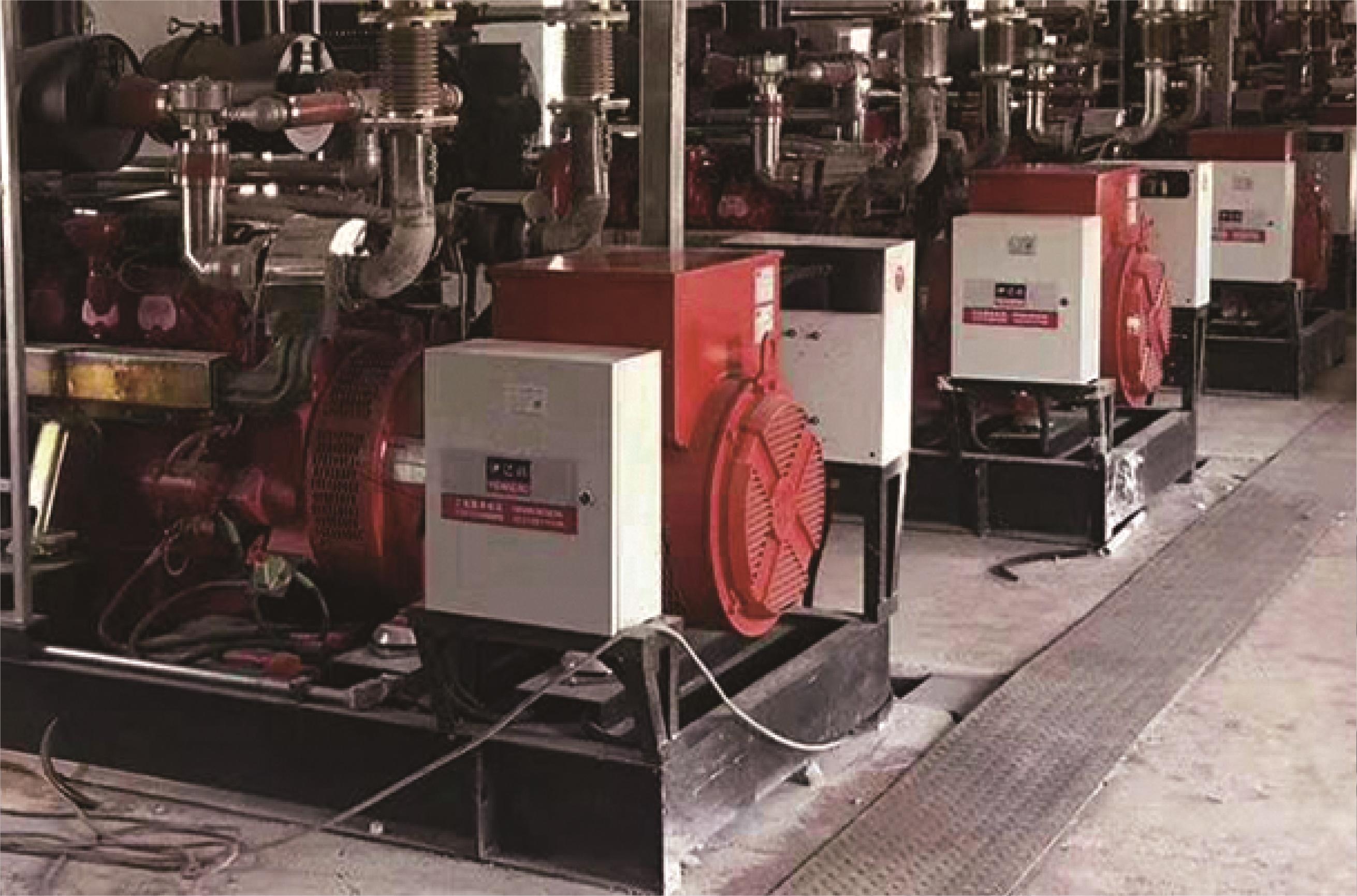 陕北中石化天然气发电站项目（斗山配老子有钱lzyq8810台200KW）